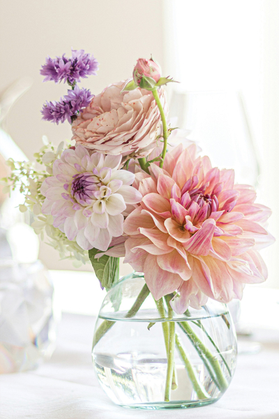 Summer Bouquet with Dahlias