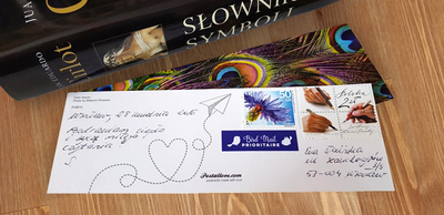 Bookmark - Colorful leaves