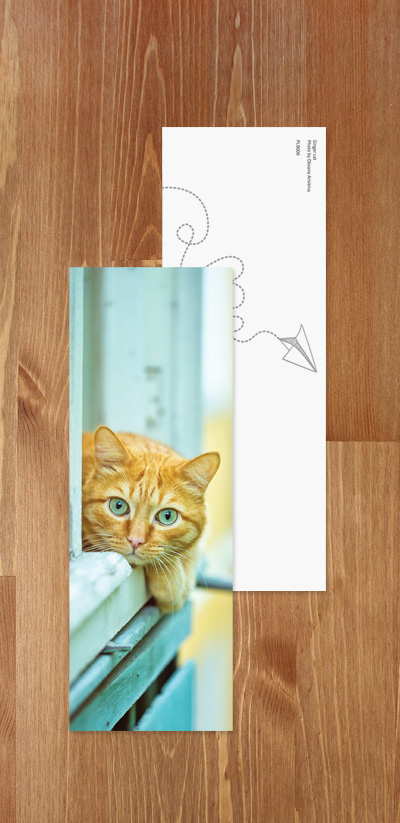 Bookmark - Ginger cat