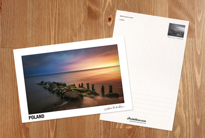 Poland - Love to be here... - Baltic Sea at sunset