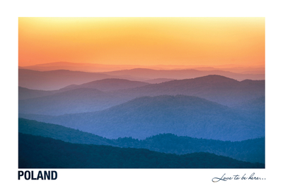 Poland - Love to be here... - Bieszczady at sunset