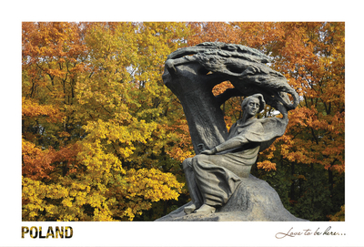 Poland - Love to be here... - Chopin monument