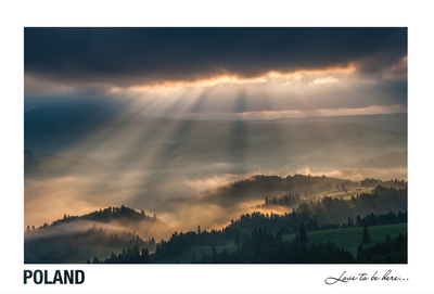 Poland - Love to be here... - Sunrise in the Pieniny Mountains