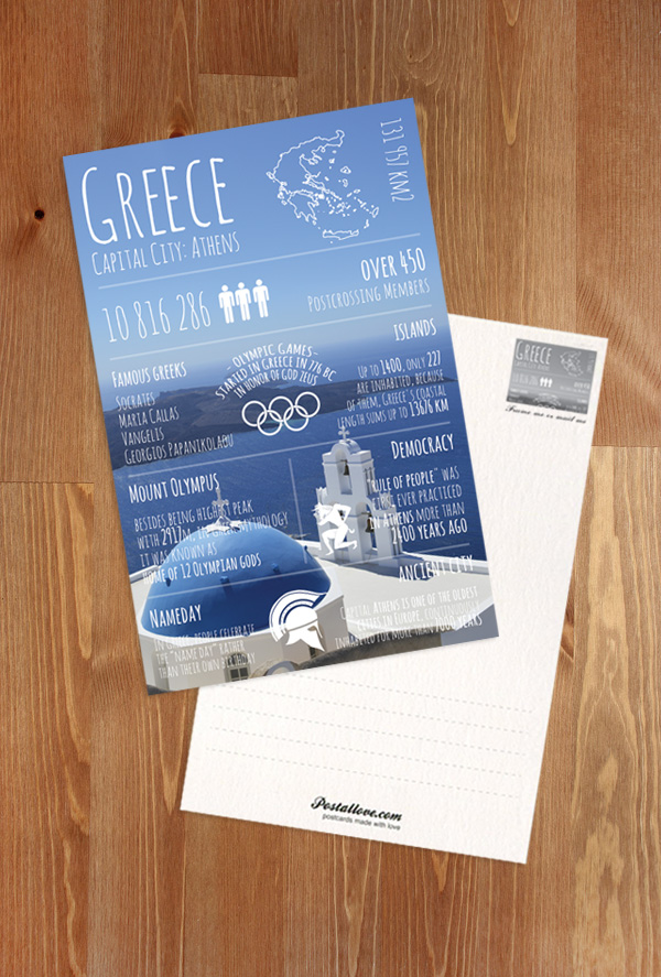 Greetings from... Greece / Greetings from... series / Postcards ...