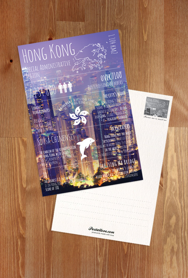 Greetings from Hong Kong / Greetings from... series / Postcards
