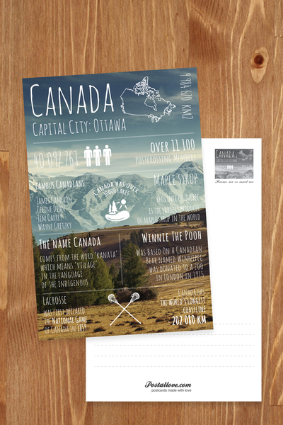 Greetings from... Canada