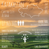 Greetings from ... Kazakhstan