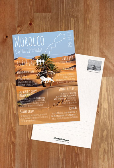 Greetings from ... Morocco