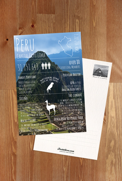 Greetings from ... Peru