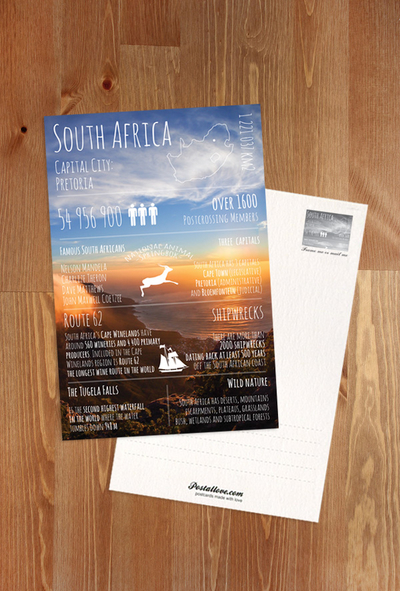 Greetings from ... South Africa