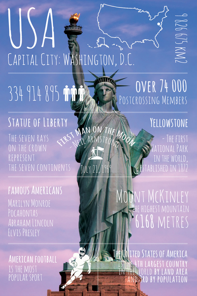 Greetings from... USA