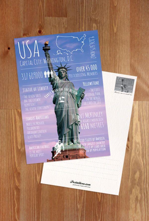 Greetings from... USA / Greetings from... series / Postcards