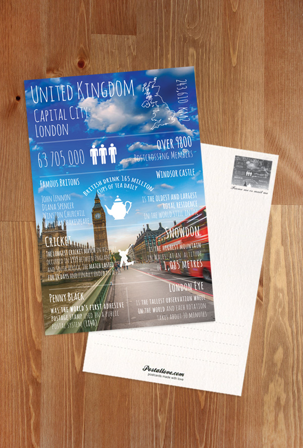 Greetings from... United Kingdom / Greetings from... series / Postcards