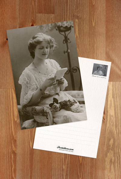Girl Reading a Letter