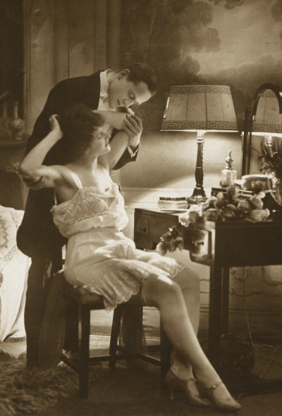 In the boudoir