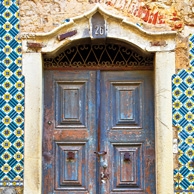 Antique doors in Portugal