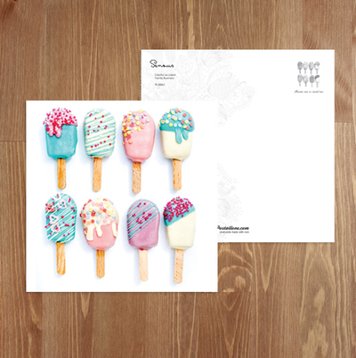 Colorful ice cream