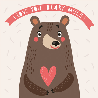 I love you beary much