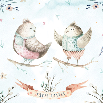Easter - Two Birds