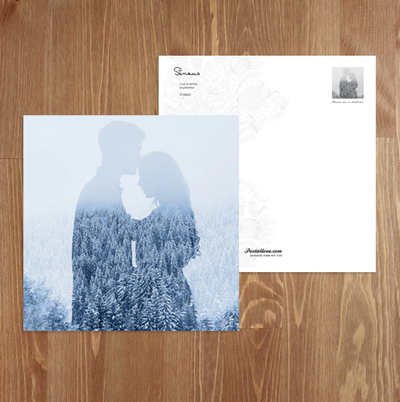 Winter couple