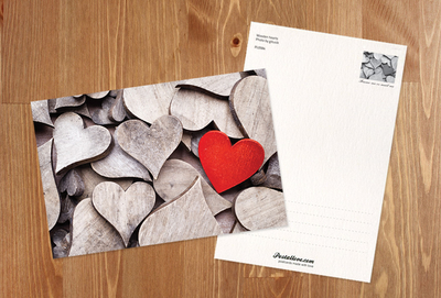 Wooden hearts
