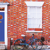 Blue bike