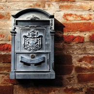 Mailbox & wall