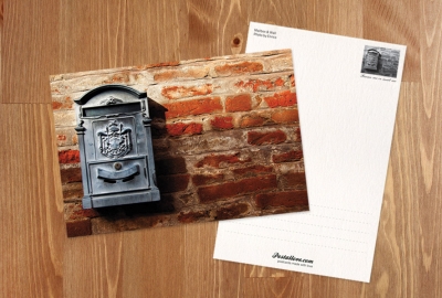 Mailbox & wall