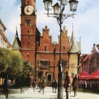 Wrocław - City Hall - west side