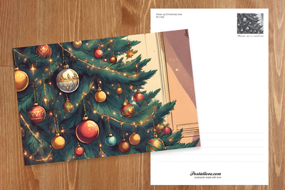 Retro Christmas tree