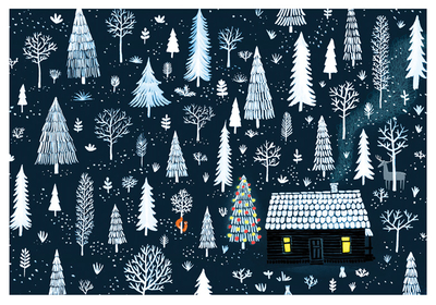 Joanna Rusinek - Winter cottage