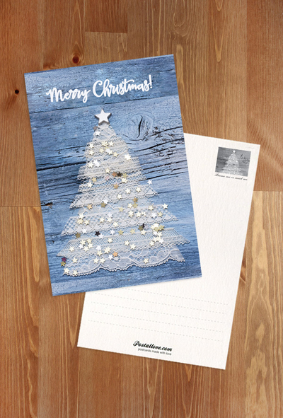 Lace Christmas tree