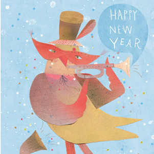 Marianna Sztyma - New Year - Bird with a trumpet