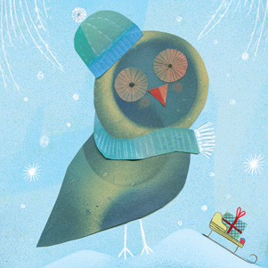 Marianna Sztyma - Christmas owl