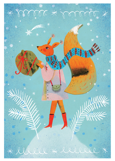 Marianna Sztyma - Christmas squirrel