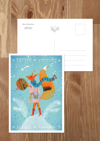 Marianna Sztyma - Christmas squirrel