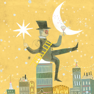 Marianna Sztyma - Happy New Year - Chimney sweep