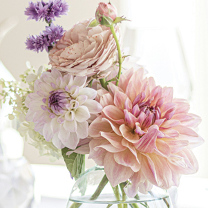 Summer Bouquet with Dahlias