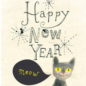 Marianna Sztyma - Happy New Year - Cat