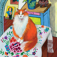 Isy Ochoa - Cat in a studio