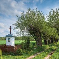 Poland - Love to be here... - Chapel on the way to the village, Mazovia