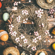 Easter wreath