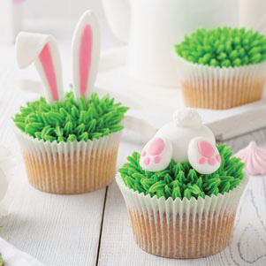 Funny Easter cupcakes